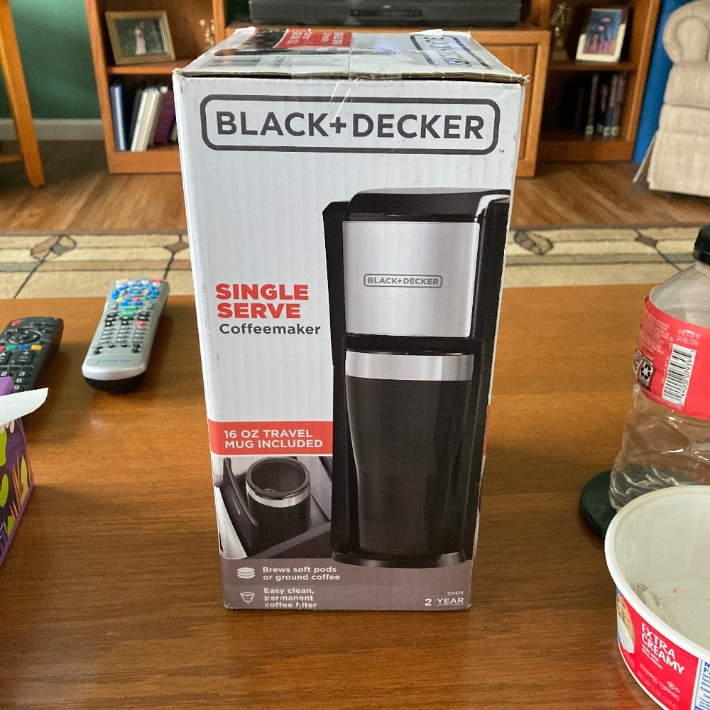 Black and Decker Single Serve Coffee Maker BNWOT